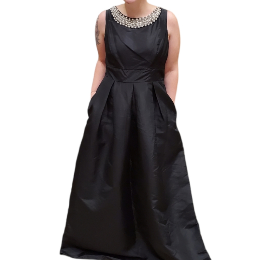Full Length Black Gown